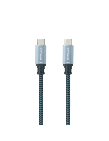 Nanocable Cable USB 3.1GEN2 5A USB-C M-M 1,5 M