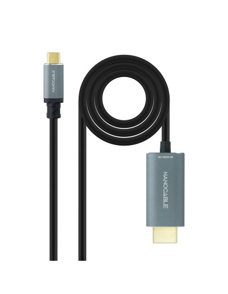 Nanocable Conversor USB-C a HDMI 2.1 8K@60HZ 1.8m