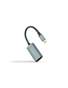 Nanocable Conversor USB-C a DP 8K Aluminio 15 cm