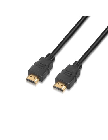 CABLE HDMI(A) A HDMI(A) 4K PREMIUM 1M AISENS NEGRO