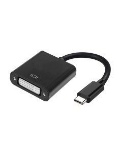Aisens Conversor USB-C M a DVI 24+5 H Negro 15Cm