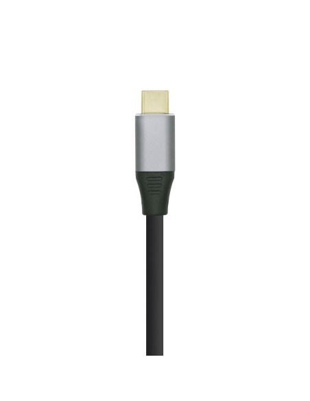 AISENS Cable conversor USB-C a Displayport 4K@60HZ, USB-C M-DP M, Negro, 0.8m