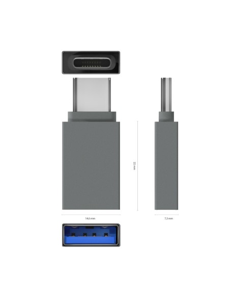 ADAPTADOR OTG TIPO C 3.1 GEN1 M A USB(A) H AISENS