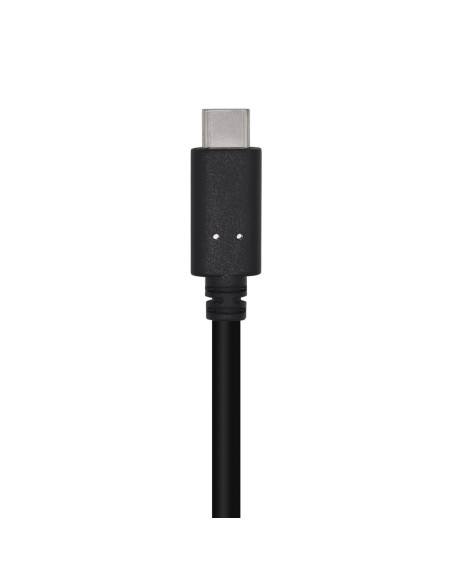 AISENS CABLE USB 3.1 GEN2 10GBPS 3A TIPO USB-C M-A M NEGRO 1.5M
