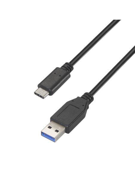 AISENS CABLE USB 3.1 GEN2 10GBPS 3A TIPO USB-C M-A M NEGRO 1.5M