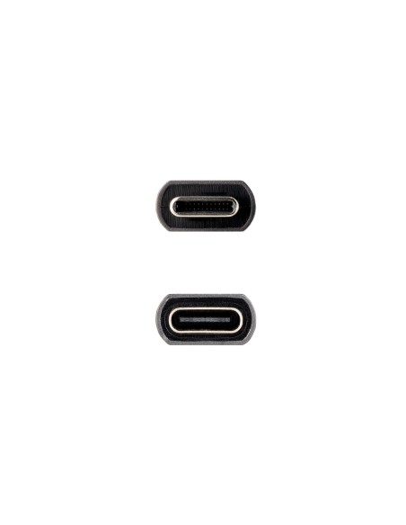 Nanocable Cable USB 3.2 Gen2 USB-C M H 1,5 M Negro