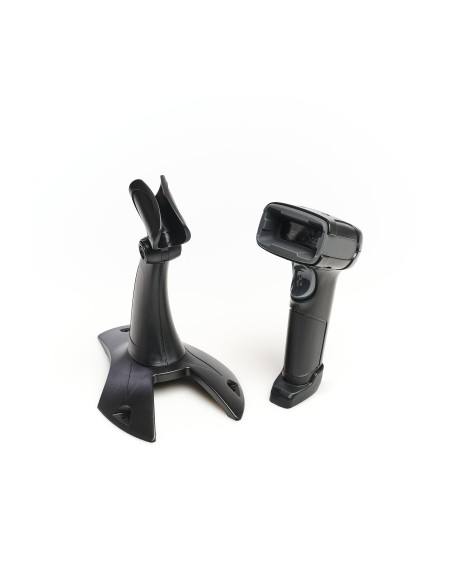 iggual IGG315651 lector de código de barras Lector de códigos de barras portátil 1D 2D Negro