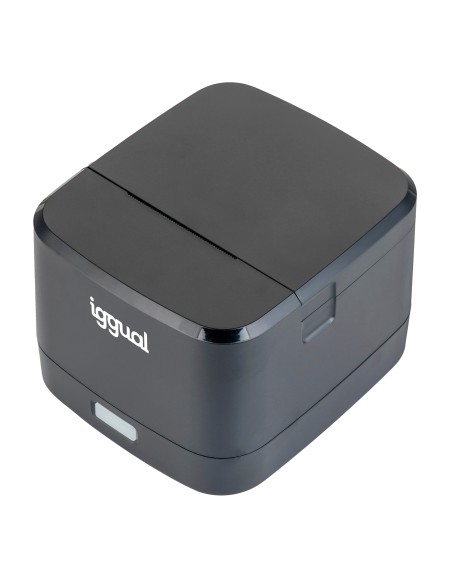 iggual Impresora térmica TP EASY 58 USB+RJ11 negra