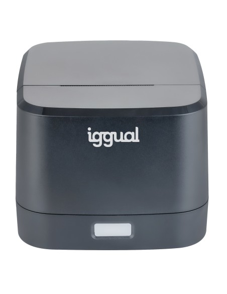 iggual Impresora térmica TP EASY 58 USB+RJ11 negra