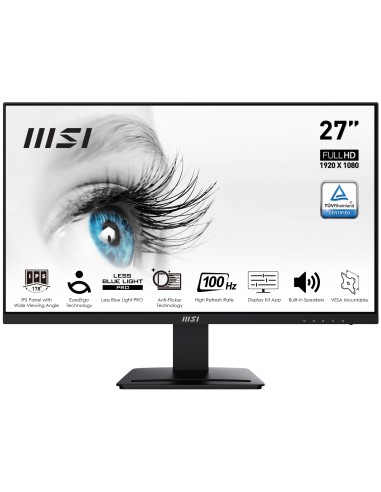 MSI MP273A Monitor 27" IPS FHD 16 9 VGA DP HDMI MM