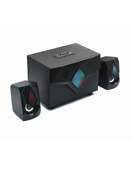Ewent EW3526 conjunto de altavoces 11 W Negro 2.1 canales
