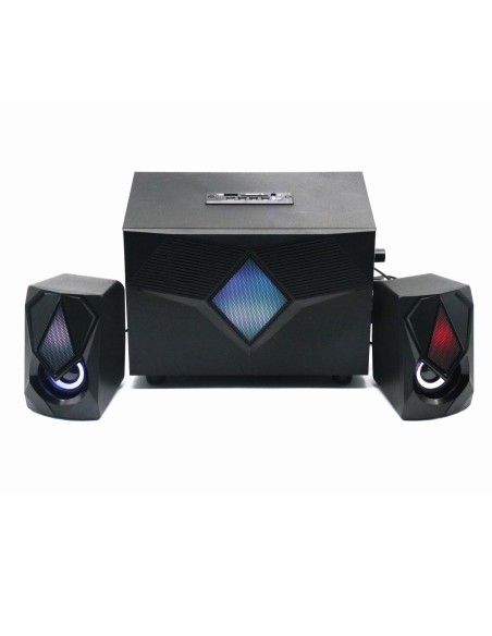 Ewent EW3526 conjunto de altavoces 11 W Negro 2.1 canales