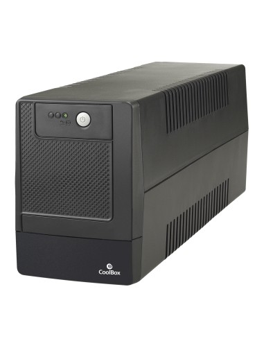 CoolBox COO-SAIGDN-1K sistema de alimentación ininterrumpida (UPS) 1000 VA 600 W 4 salidas AC