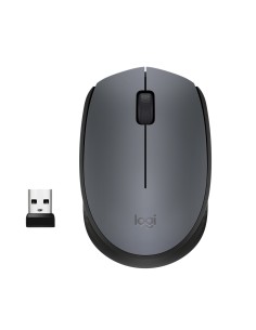 Logitech M170 Inalámbrico 1000DPI Gris