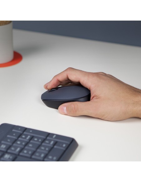 Logitech M170 Inalámbrico 1000DPI Gris
