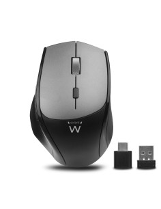 Ewent EW3245 Inalámbrico 2400DPI Gris