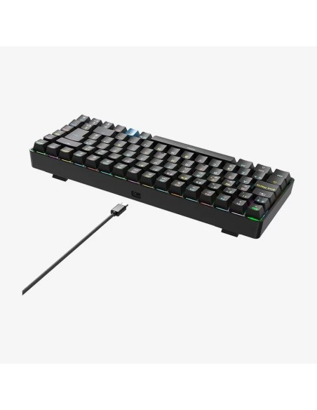 Hiditec teclado Gaming GM1K Switches red