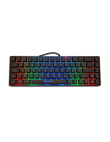 Deepgaming KEY65 RGB Negro