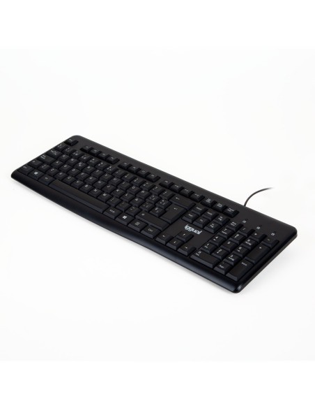 iggual Teclado estándar CK-BASIC2-105T negro