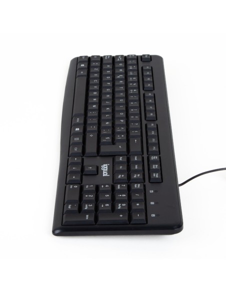 iggual Teclado estándar CK-BASIC2-105T negro