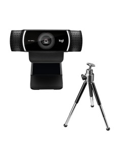 Logitech C922 cámara web 1920 x 1080 Pixeles USB Negro