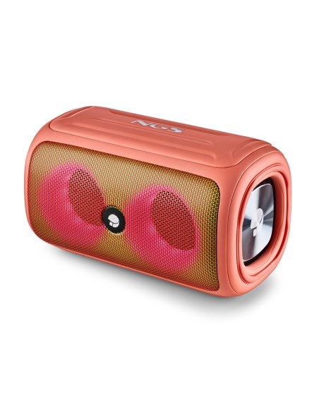 ALTAVOZ  NGS ROLLER BEAST BT 5.0 IPX5 RESISTENTE AGUA CORAL LED