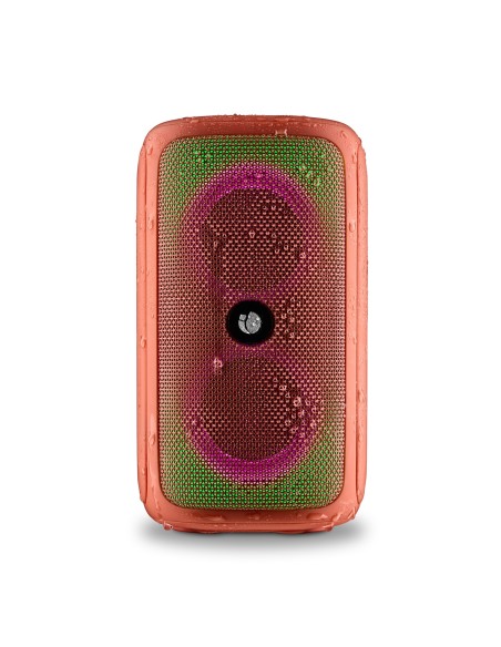 ALTAVOZ  NGS ROLLER BEAST BT 5.0 IPX5 RESISTENTE AGUA CORAL LED