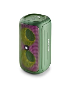 ALTAVOZ  NGS ROLLER BEAST BT 5.0 IPX5 RESISTENTE AGUA VERDE LED