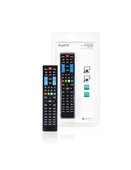 Ewent EW1575 mando a distancia TV Botones