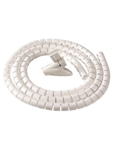 Fellowes CableZip Piso Tubo flexible para protección de cables Blanco