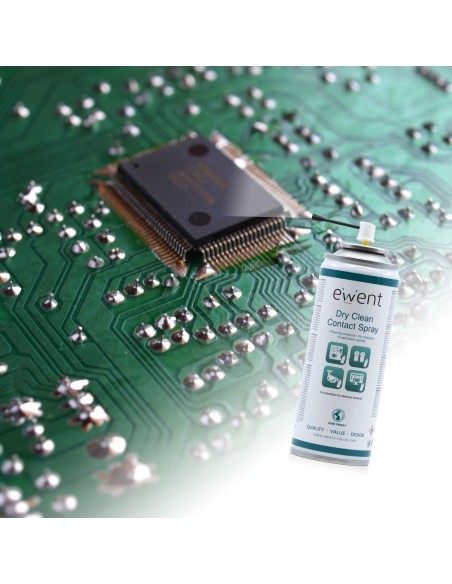 Ewent EW5614 kit de limpieza para computadora Pantallas   Plásticos, Universal Espray para limpieza de equipos 200 ml