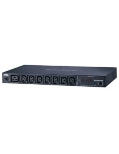 Aten PE8208G unidad de distribución de energía (PDU) 8 salidas AC 1U Negro