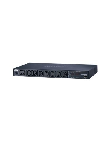 Aten PE8208G unidad de distribución de energía (PDU) 8 salidas AC 1U Negro