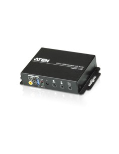 ATEN Conversor de VGA Audio a HDMI con escalador