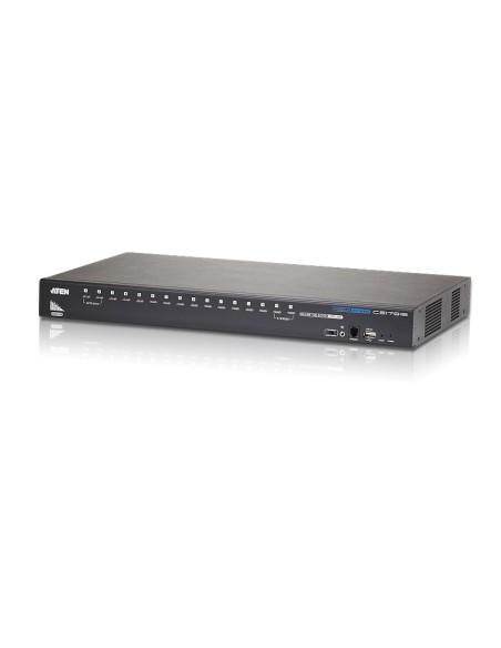 Aten CS17916 interruptor KVM Montaje en rack Negro