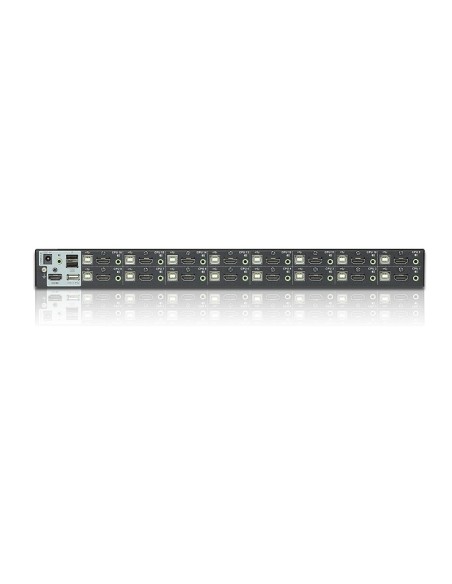 Aten CS17916 interruptor KVM Montaje en rack Negro