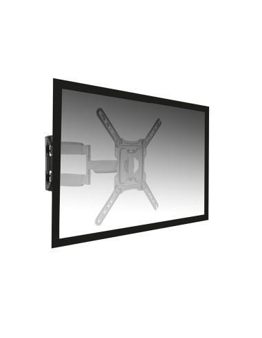 Ewent EW1525 soporte de pared para pantalla plana 139,7 cm (55") Negro