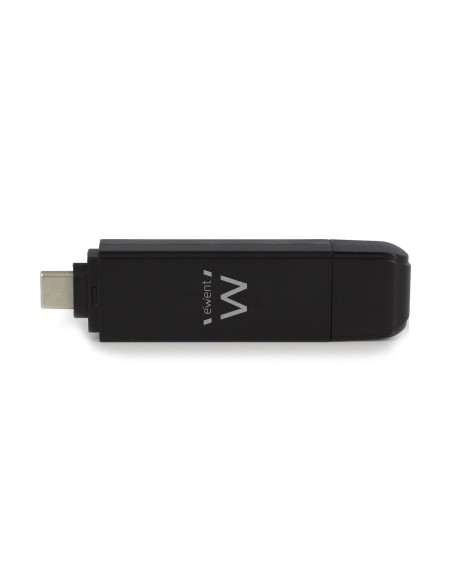 Ewent EW1075 lector de tarjeta USB 3.2 Gen 1 (3.1 Gen 1) Type-A Type-C Negro