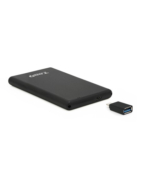 TooQ TQE-2533B caja para disco duro externo Carcasa de disco duro SSD Negro 2.5"