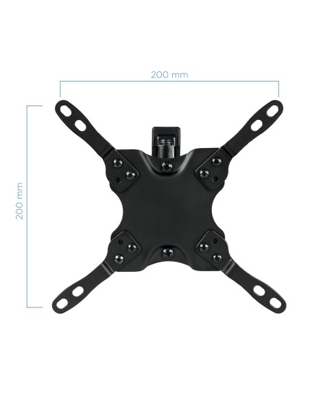 TooQ LP2142TNL-B soporte de pared para pantalla plana 106,7 cm (42") Negro