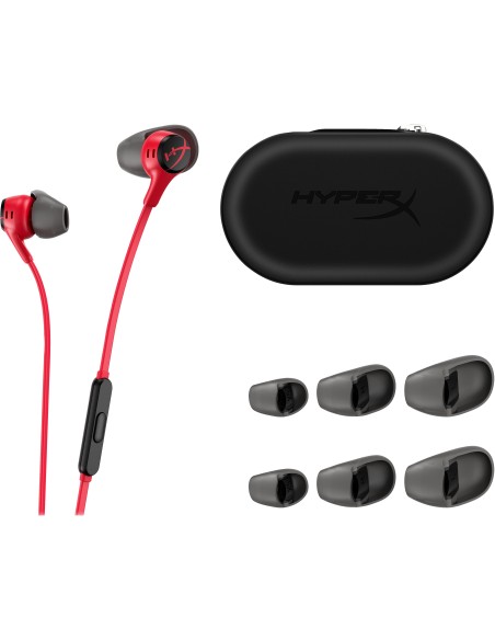 HyperX Auriculares en la nube II (color rojo)