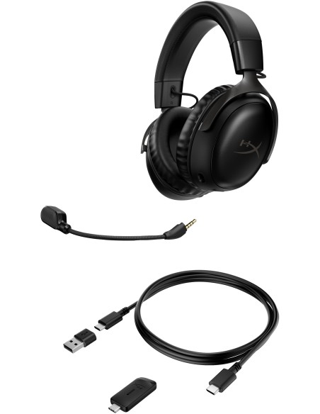 HP HyperX Cloud III inalámbricos - Auriculares gaming