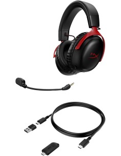 HP HyperX Cloud III inalámbricos - Auriculares gaming
