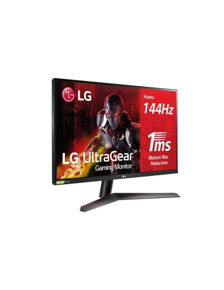 LG 27GN800P-B pantalla para PC 68,6 cm (27") 2560 x 1440 Pixeles Quad HD LED Negro, Rojo