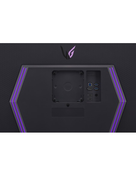LG MONITOR (27GR93U-B) 27" 16 9 ULTRA GEAR GAMING 4K 3840 X 2160 IPS 1 MS 144 HZ FREE SYNC 2X HDMI DP 3X USB-A