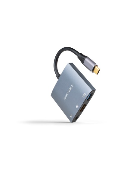 Nanocable Conversor USB-C a HDMI USB3.0 PD 15 cm