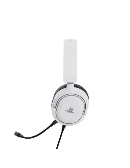 Trust GXT 498 Forta Auriculares Alámbrico Diadema Juego Negro, Blanco