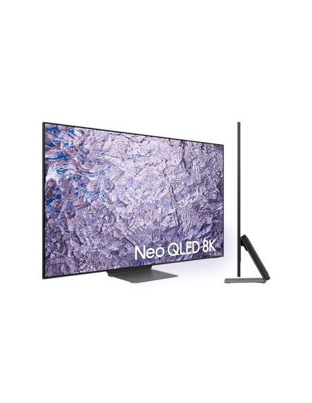 Samsung TQ85QN800CTXXC Televisor 2,16 m (85") Wifi Negro, Plata