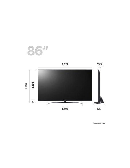 LG TV (86UR81006LA) 86" UHD
