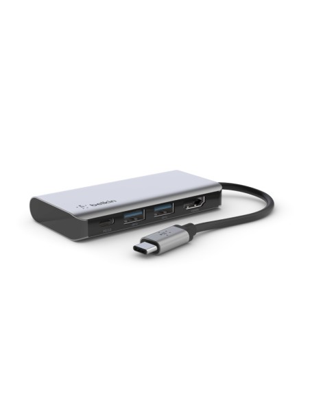 Belkin AVC006btSGY USB 3.2 Gen 1 (3.1 Gen 1) Type-C 5000 Mbit s Plata